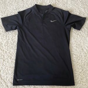 Nike Dri-Fit Collarless Golf Shirt